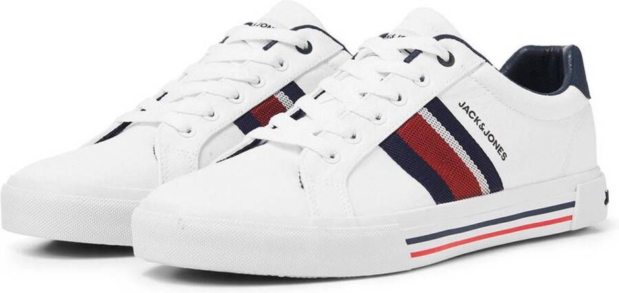 JACK & JONES Gorgon Canvas Sn Sneakers Wit Man