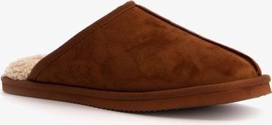 JACK & JONES heren pantoffels Cognac