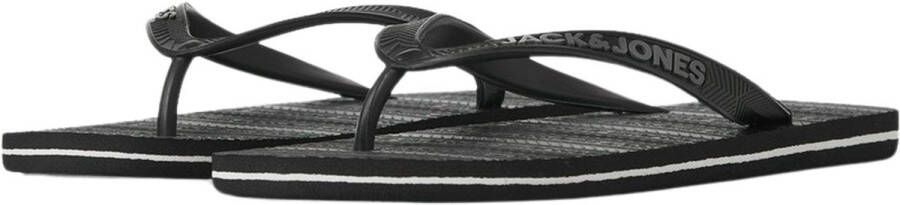 JACK & JONES Heren Teenslippers JFWBASIC Antraciet