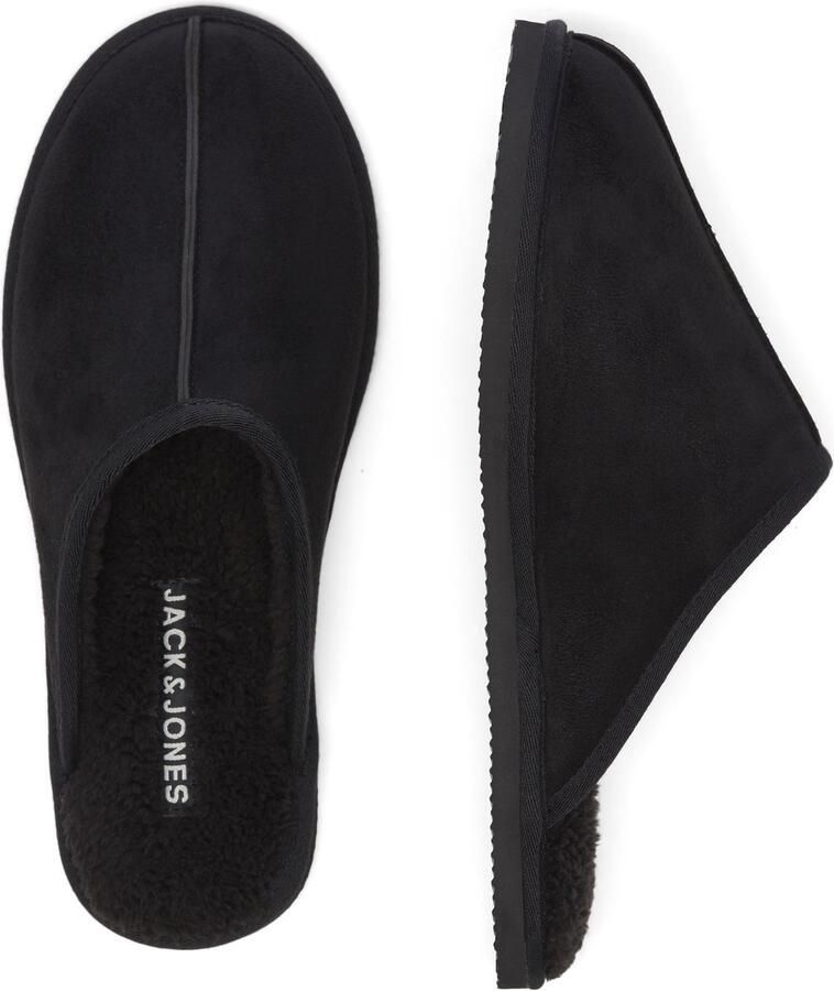 JACK & JONES JACK&JONES JFWDUDELY MICROFIBER SLIPPER ANTHR LN PB Heren Sandalen