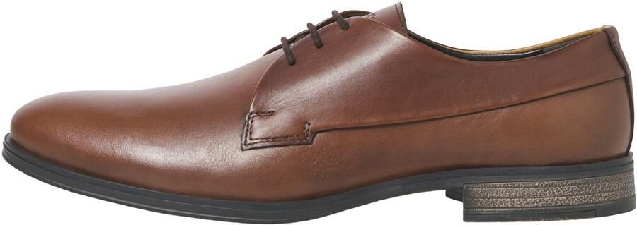 JACK & JONES Heren Nette schoenen Jfw Saint Leather Bruin - Foto 2