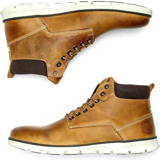 JACK & JONES JACK&JONES FOOTWEAR JFWTUBAR LEATHER HONEY SN Heren Laarzen - Foto 9