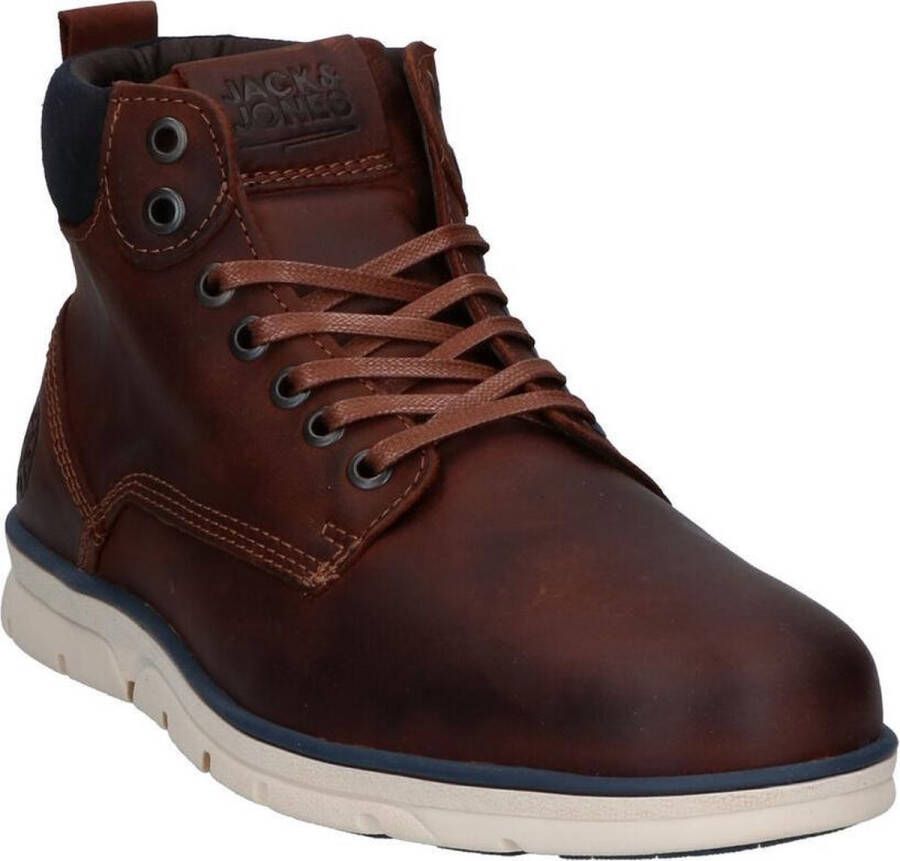 JACK & JONES JACK&JONES FOOTWEARJFWTUBAR LEATHER BRANDY STSBrandy Brown42