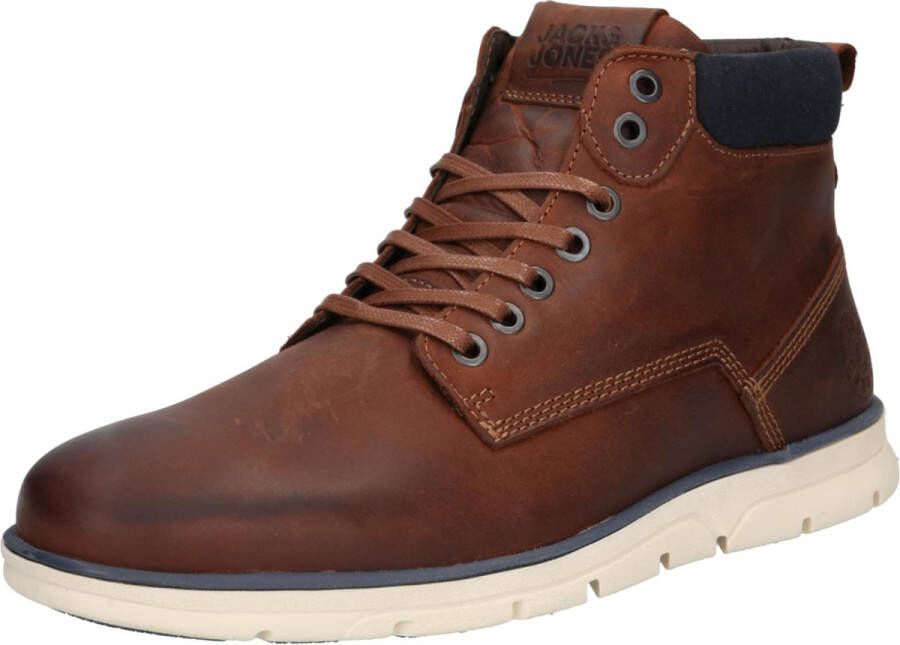 JACK & JONES JACK&JONES FOOTWEARJFWTUBAR LEATHER BRANDY STSBrandy Brown43 - Foto 8