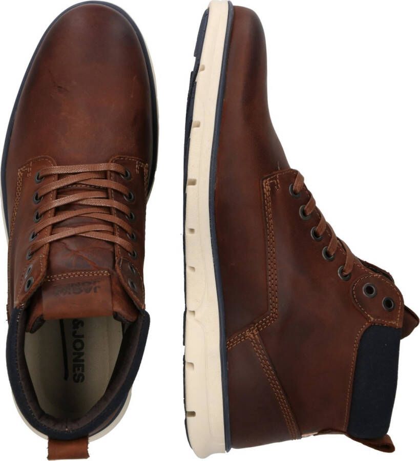 JACK & JONES JACK&JONES FOOTWEARJFWTUBAR LEATHER BRANDY STSBrandy Brown43 - Foto 3