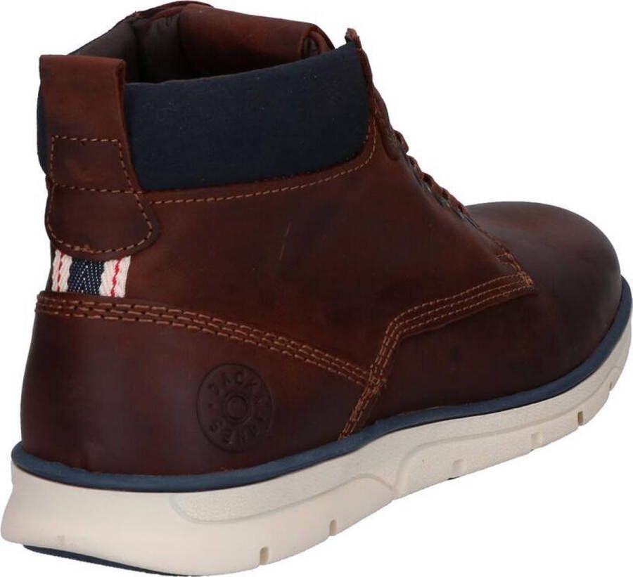 JACK & JONES JACK&JONES FOOTWEARJFWTUBAR LEATHER BRANDY STSBrandy Brown44