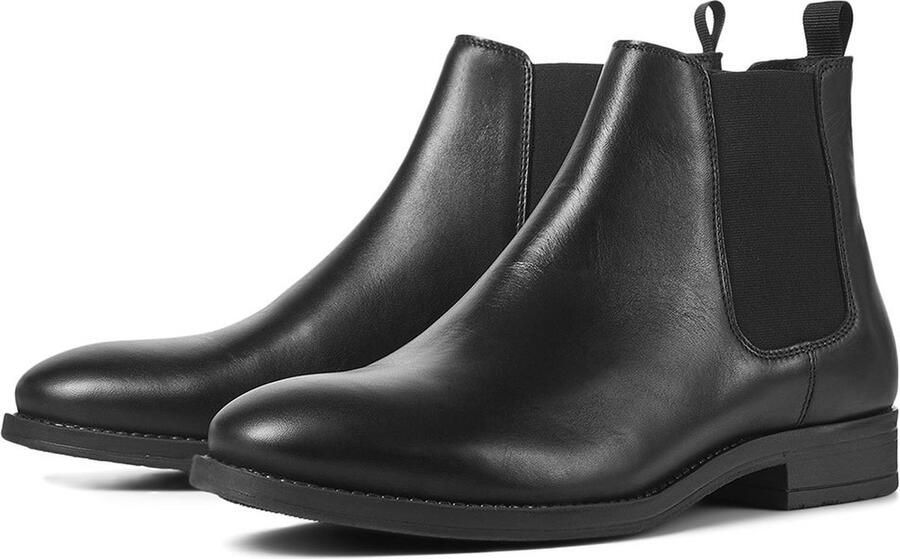 JACK & JONES JACK&JONES JFWARGO LEATHER CHELSEA SN Heren Laarzen - Foto 6