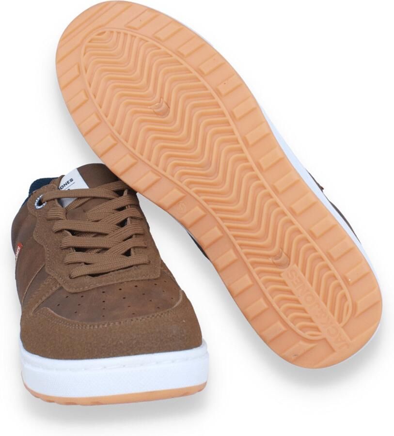 JACK & JONES JACK&JONES JFWBARNEY PU COMBO SNEAKER Heren Veterschoenen