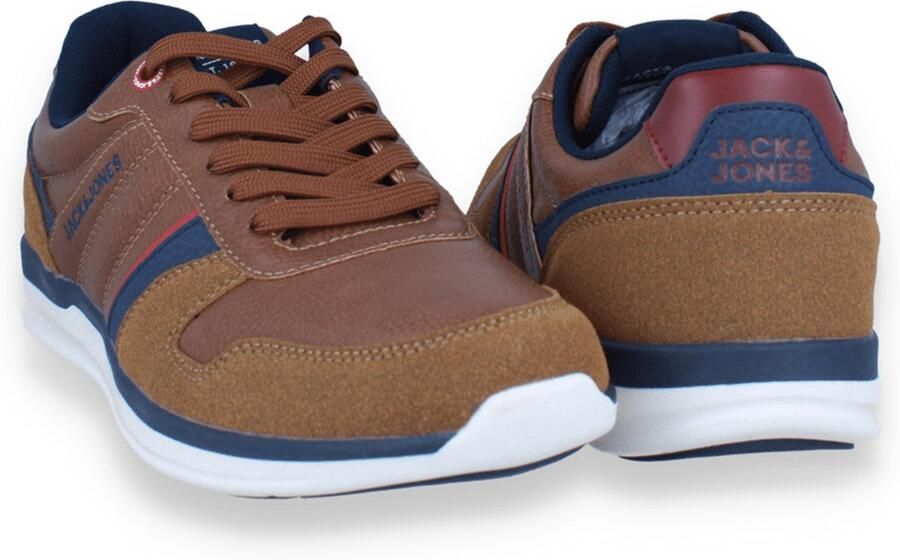 JACK & JONES JACK&JONES JFWBARON PU COMBO SNEAKER Heren Veterschoenen - Foto 2