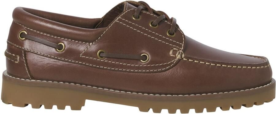 JACK & JONES JACK&JONES JFWBROOKLYN LEATHER BOAT SHOE LN Heren Veterschoenen