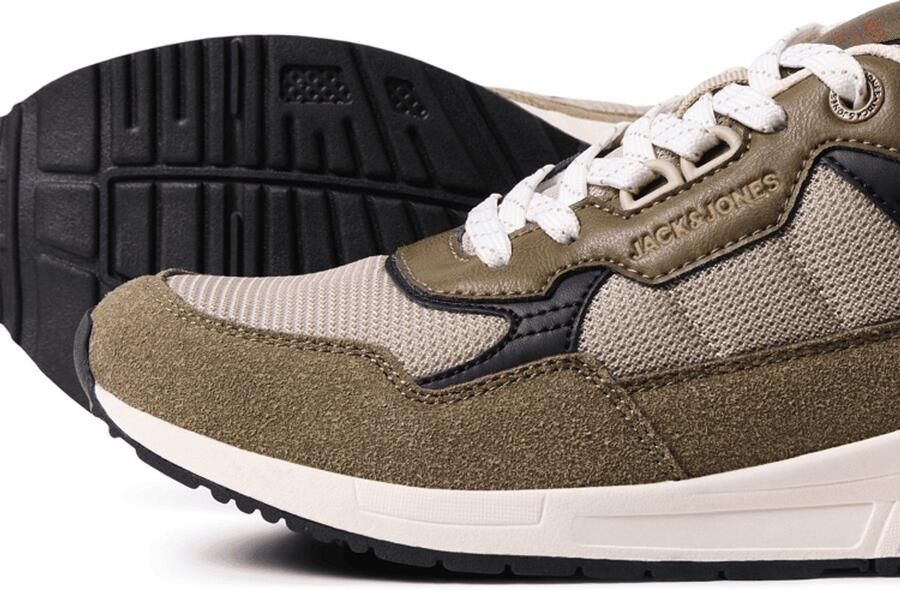 JACK & JONES JACK&JONES JFWJUPITER SYN SUEDE COMBO SNEAKER Heren Veterschoenen