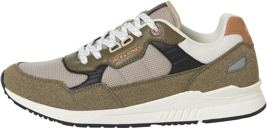 JACK & JONES JACK&JONES JFWJUPITER SYN SUEDE COMBO SNEAKER Heren Veterschoenen