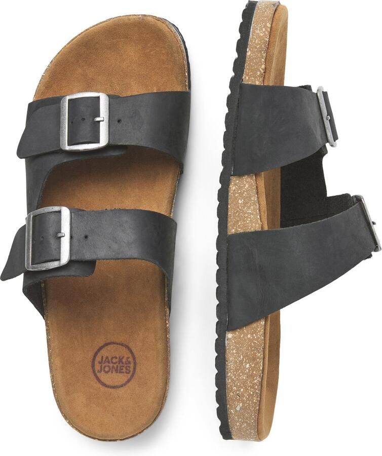 JACK & JONES JACK&JONES JFWLOUIS LEATHER SANDAL Heren Sandalen - Foto 3