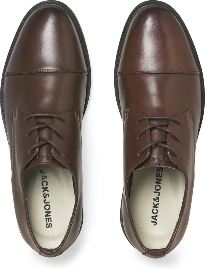 JACK & JONES JACK&JONES JFWOSLO LEATHER DRESS SHOE NOOS Heren Veterschoenen