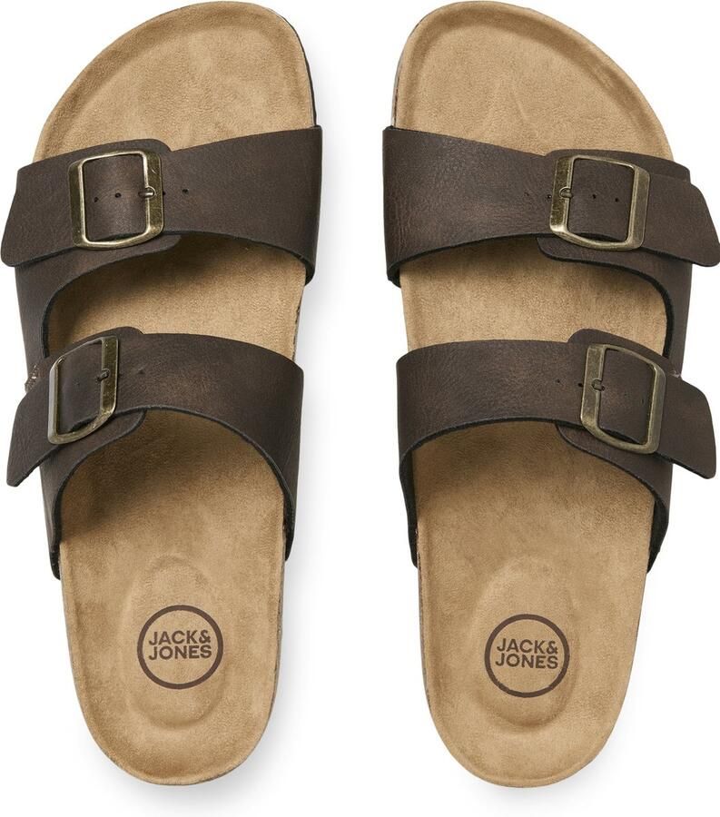 JACK & JONES JACK&JONES JFWOSLO PU SANDAL OT Heren Sandalen