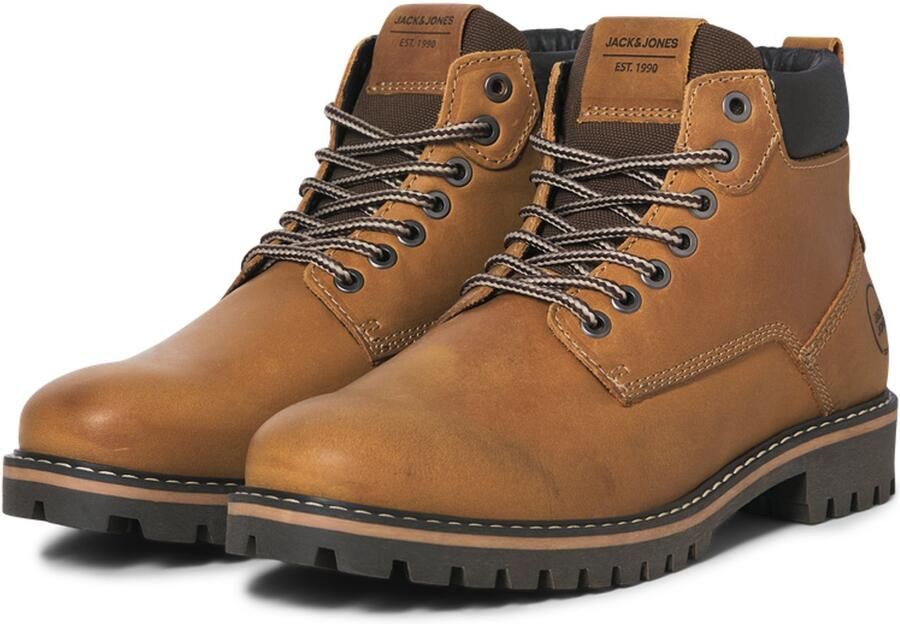 JACK & JONES JACK&JONES JFWQUEENSWAY LEATHER BOOT SN Heren Laarzen - Foto 2