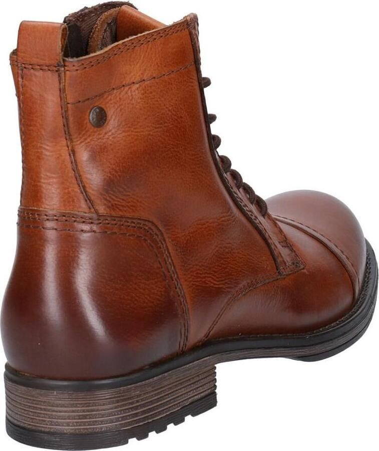 JACK & JONES JACK&JONES ADDITIONALS JFWRUSSEL LEATHER COGNA LN Heren Laarzen - Foto 5