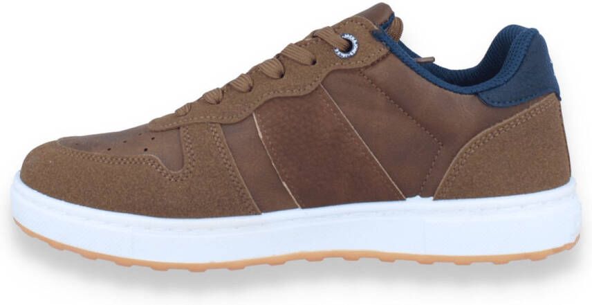 JACK & JONES JACK&JONES JFWBARNEY PU COMBO SNEAKER Heren Veterschoenen