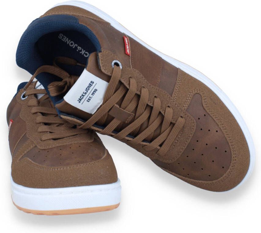 JACK & JONES JACK&JONES JFWBARNEY PU COMBO SNEAKER Heren Veterschoenen