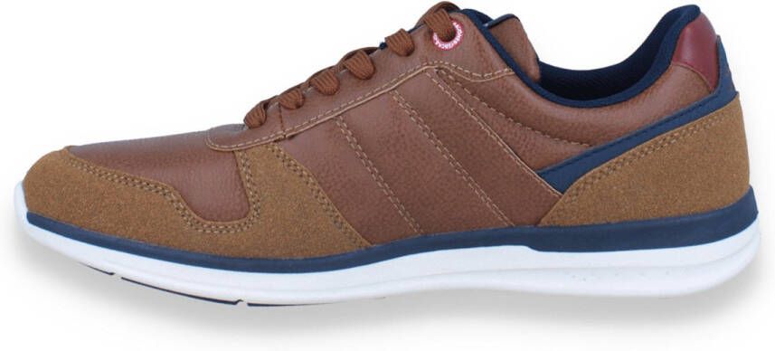 JACK & JONES JACK&JONES JFWBARON PU COMBO SNEAKER Heren Veterschoenen