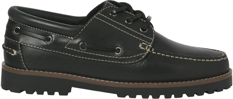 JACK & JONES JACK&JONES JFWBROOKLYN LEATHER BOAT SHOE LN Heren Veterschoenen