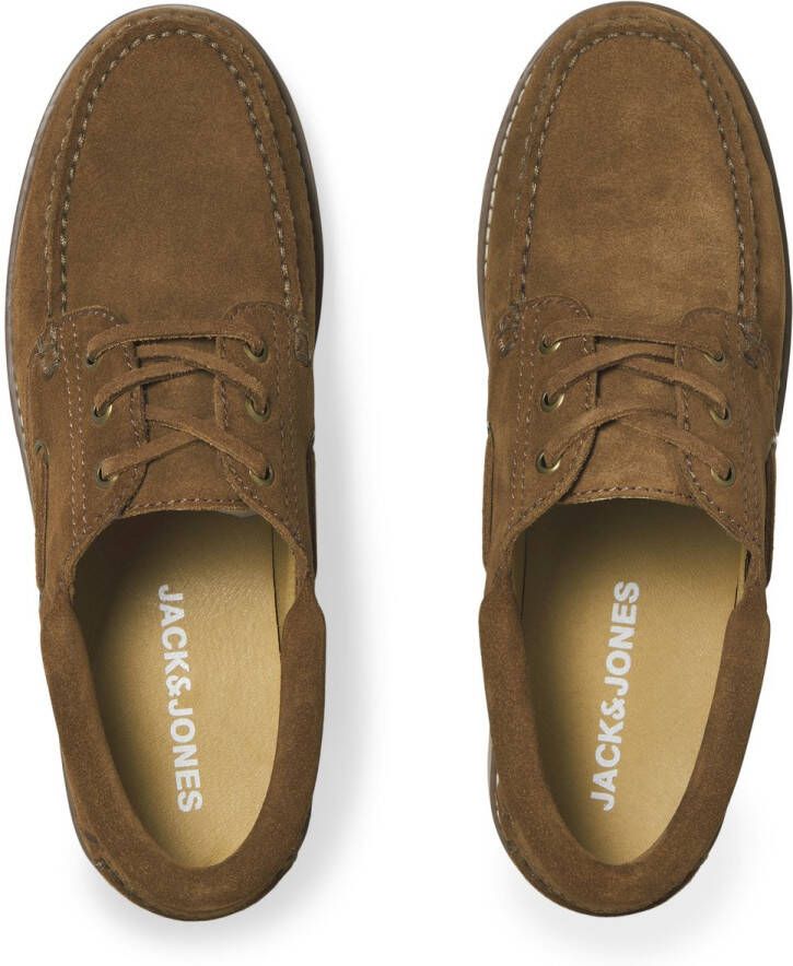 JACK & JONES JACK&JONES JFWBROOKLYN SUEDE BOAT SHOE STYD LN Heren Veterschoenen