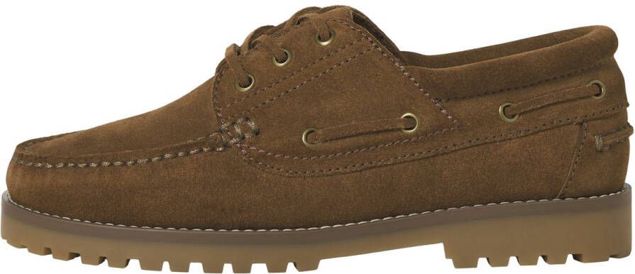JACK & JONES JACK&JONES JFWBROOKLYN SUEDE BOAT SHOE STYD LN Heren Veterschoenen