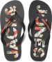 Jack & jones Teenslippers met labelapplicatie model 'LOGO PALM PRINT' - Thumbnail 1