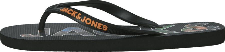 Jack & jones Teenslippers met labelapplicatie model 'LOGO PALM PRINT' - Foto 2