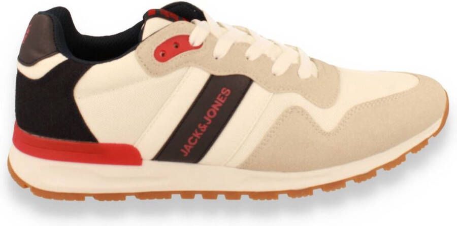 Jack & jones Sneakers van mesh en kunstleer met vetersluiting Multicolor Heren - Foto 2