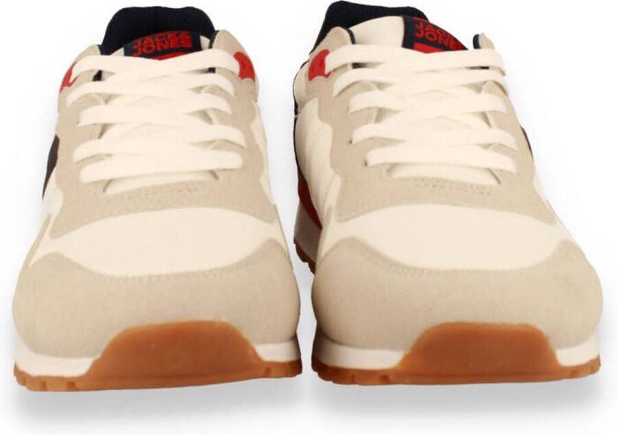 Jack & jones Sneakers van mesh en kunstleer met vetersluiting Multicolor Heren