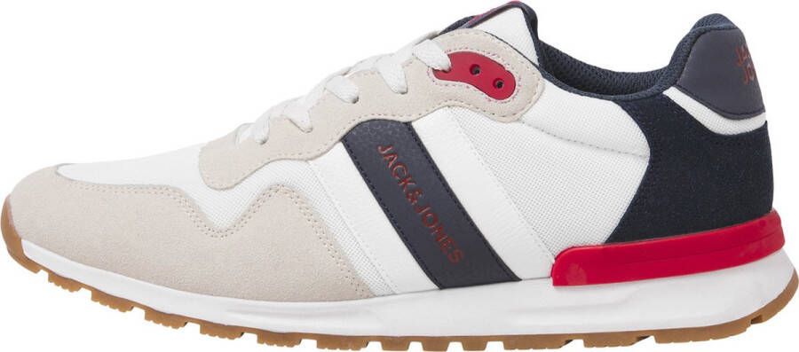 Jack & jones Sneakers van mesh en kunstleer met vetersluiting Multicolor Heren - Foto 4