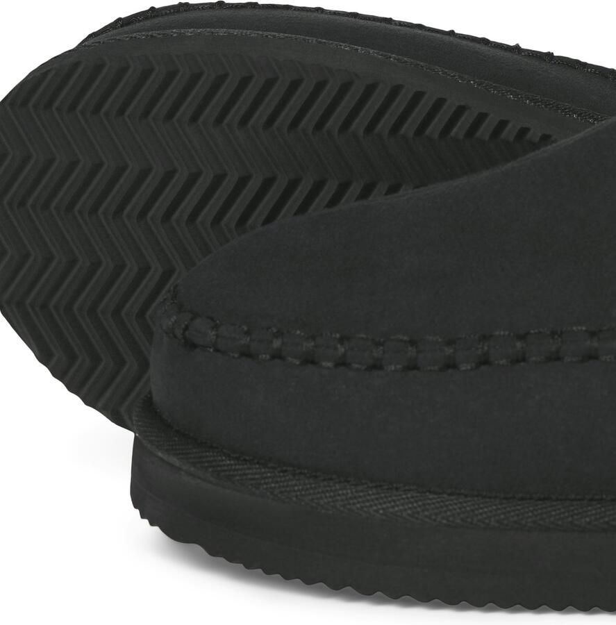 Jack & jones Huisschoenen met voering van imitatiebont model 'MANOR MOC MULE'