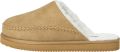 Jack & jones Huisschoenen met voering van imitatiebont model 'MANOR MOC MULE' - Bruin