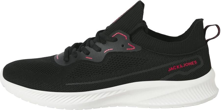 JACK & JONES Sneakers laag 'JFWJOSHUA' antraciet grenadine wit