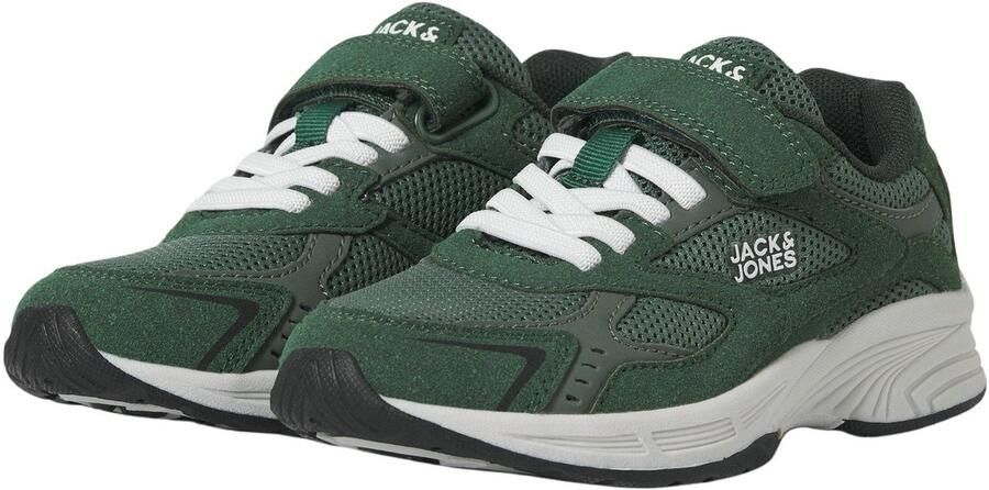 JACK & JONES JFWWEST sneakers met logo groen - Foto 4