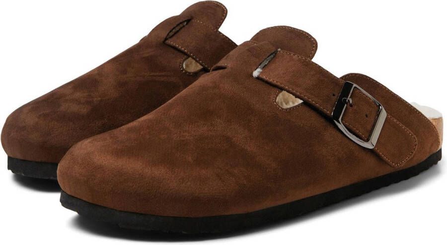 JACK & JONES Jack&Jones Tom Mule Slipper Java BRUIN - Foto 2