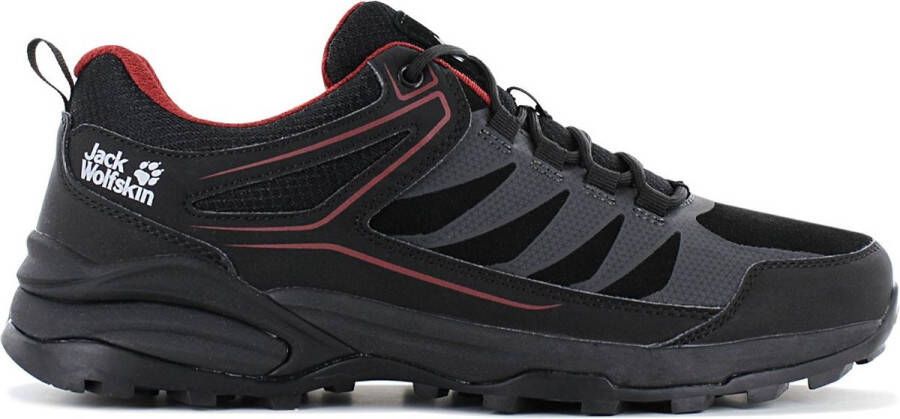 Jack Wolfskin Cruiser Low M Heren Wandelschoenen Trekking Schoenen Zwart 4043271