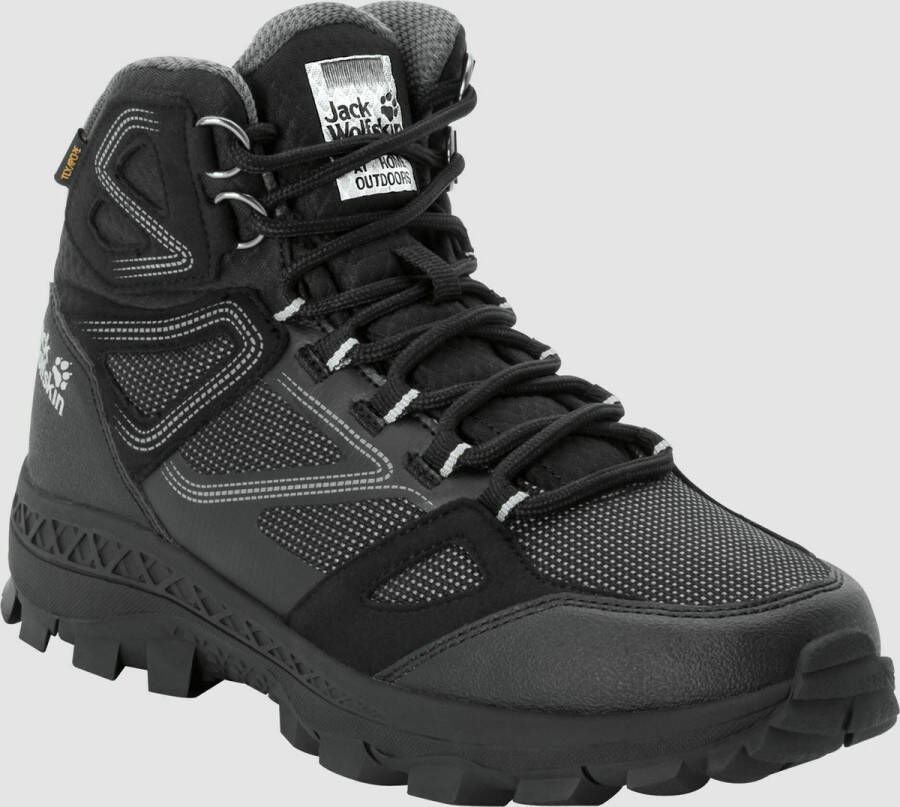 Jack Wolfskin Downhill Texapore Mid Women Waterdichte dames wandelschoenen 37.5 zwart black grey