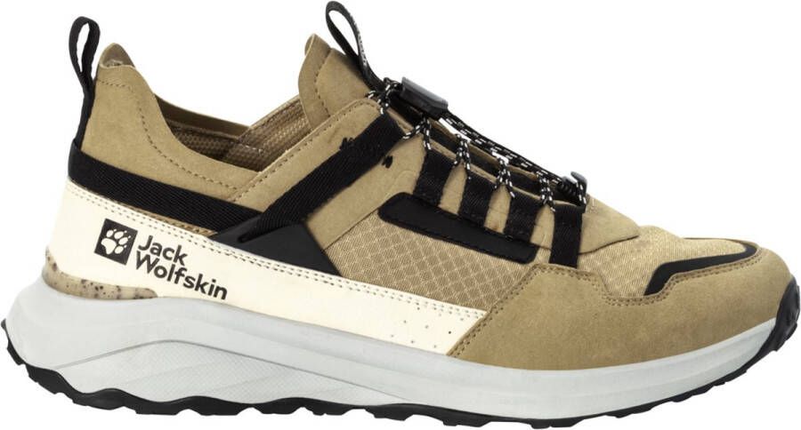 Jack Wolfskin Dromoventure Athletic Low Heren synthetische lage wandelschoenen Sand-Storm