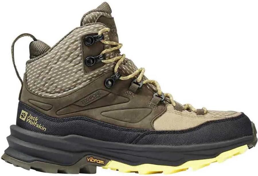 Jack Wolfskin Cyrox Texapore Mid Wandelschoenen Groen 1 2 Vrouw