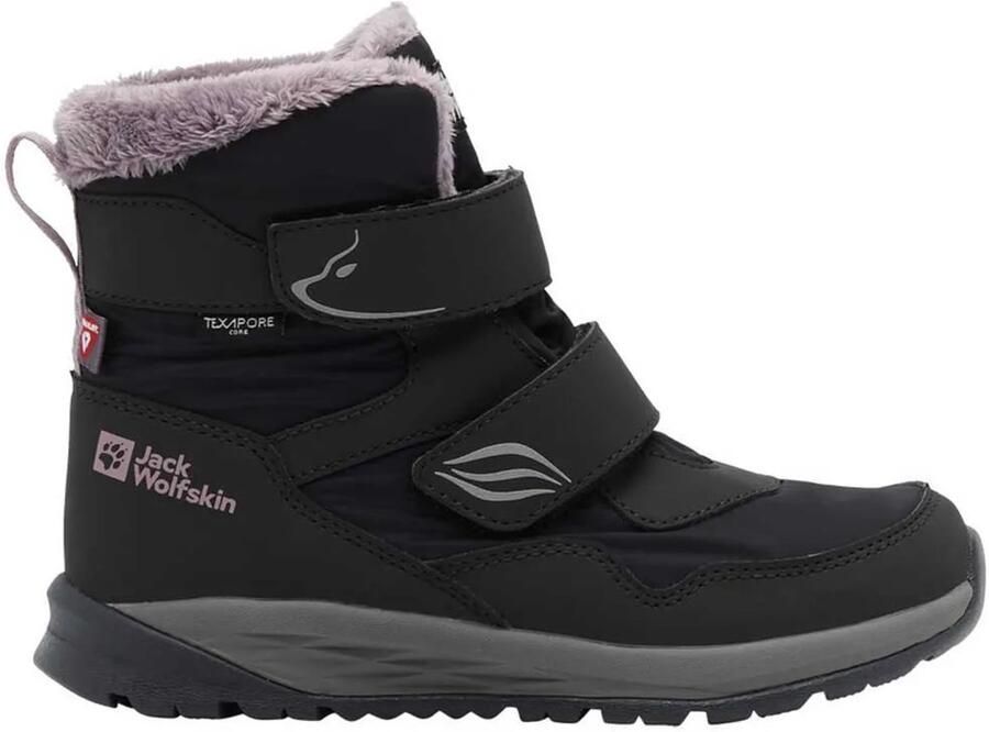 Jack Wolfskin Polar Bear-g Texapore Mid VC Kids Winterschoenen Kinderen Phantom