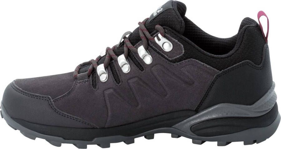 Jack Wolfskin Refugio Texapore Low Women Waterdichte wandelschoenen Dames Dark Steel Purple