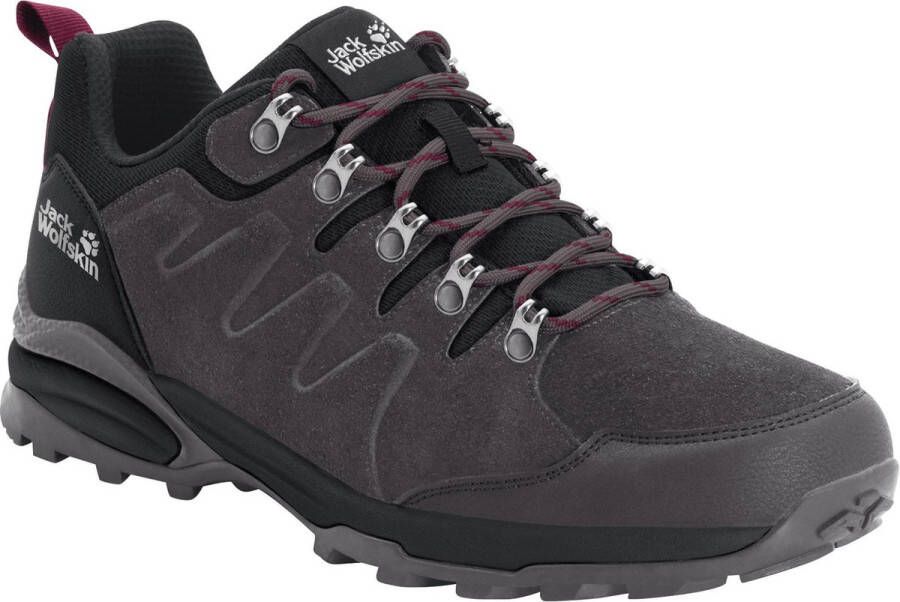 Jack Wolfskin Refugio Texapore Low Women Waterdichte wandelschoenen Dames Dark Steel Purple - Foto 2