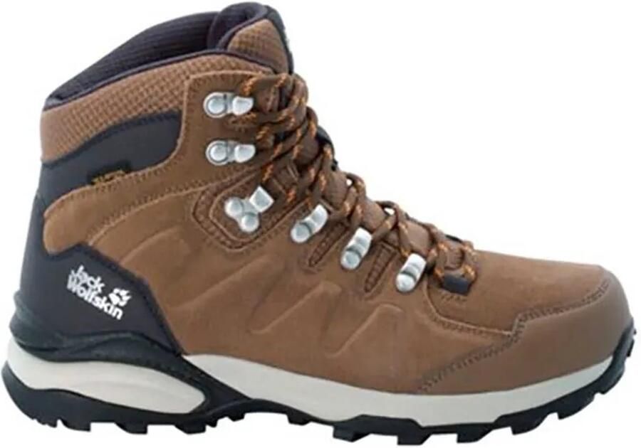 Jack Wolfskin Refugio Texapore Mid Women Waterdichte wandelschoenen Dames brown apricot - Foto 3