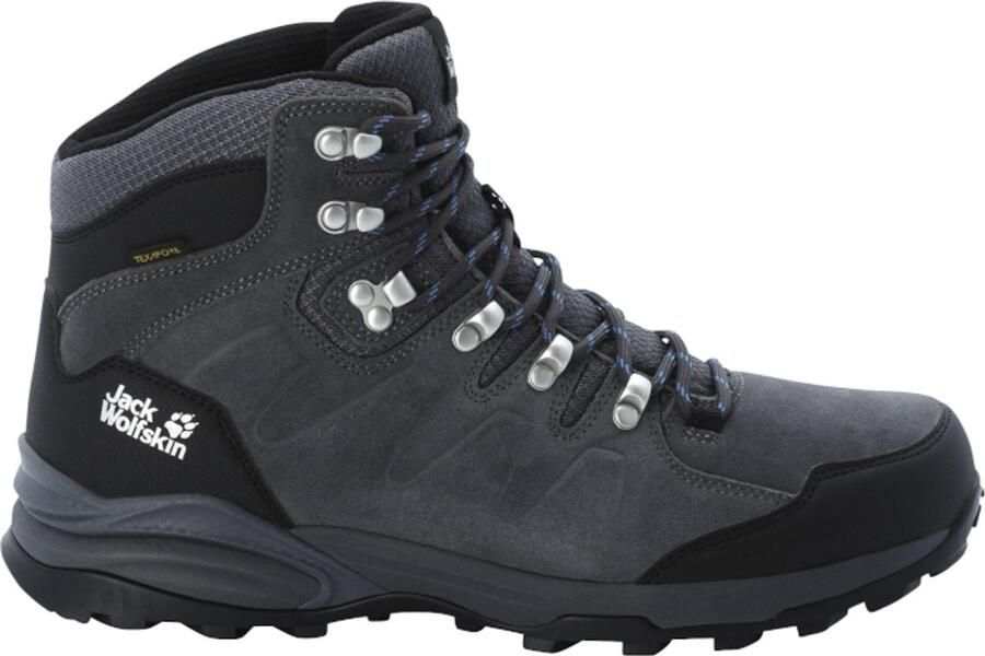 Jack Wolfskin Refugio Texapore Mid Men Waterdichte wandelschoenen Heren grey black