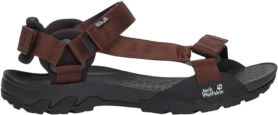 Jack Wolfskin Ridge Sandal Sandalen bruin zwart