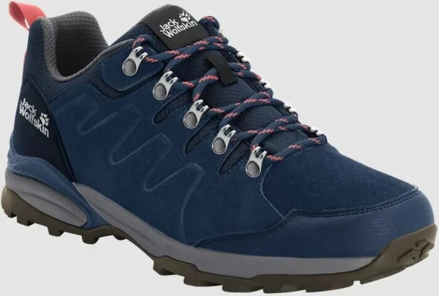Jack Wolfskin Refugio Texapore Low Women Waterdichte wandelschoenen Dames Dark Blue Grey - Foto 2