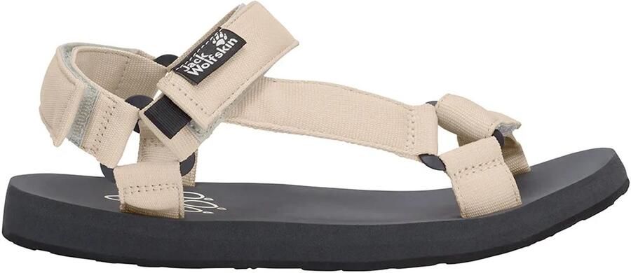 Jack Wolfskin Women's Taiga Sandal Sandalen beige grijs
