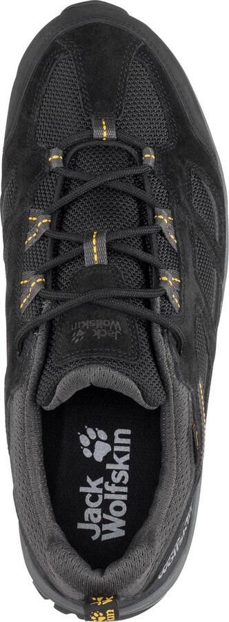 Jack Wolfskin Vojo 3 Texapore Low Wandelschoen Heren waterdichte lage wandelschoenen Black Burly Yellow Xt - Foto 4